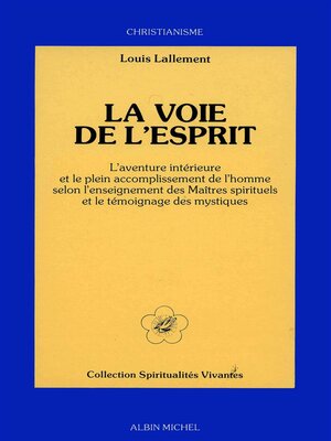 cover image of La Voie de l'esprit
